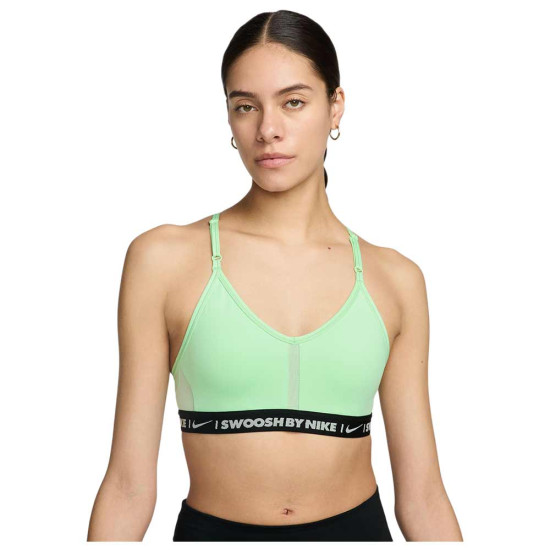 Nike Γυναικείο μπουστάκι Indy Light-Support Padded V-Neck Sports Bra